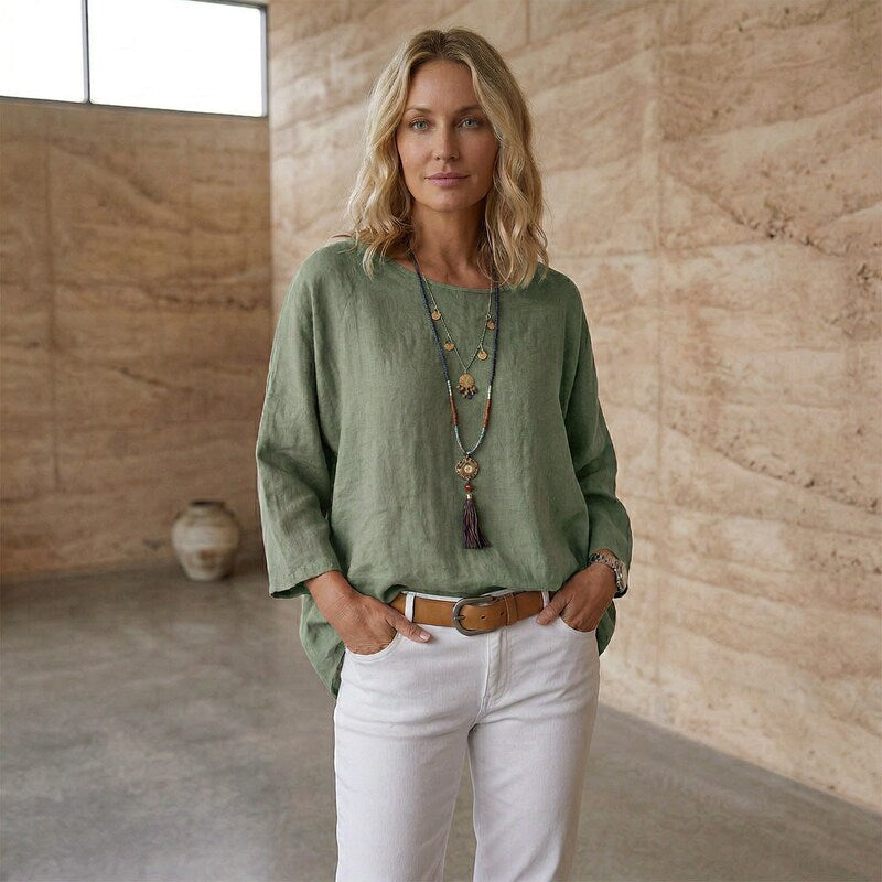 IRIS - Relaxed Cotton Tunic