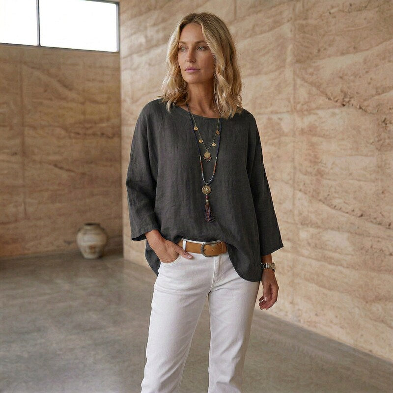 IRIS - Relaxed Cotton Tunic
