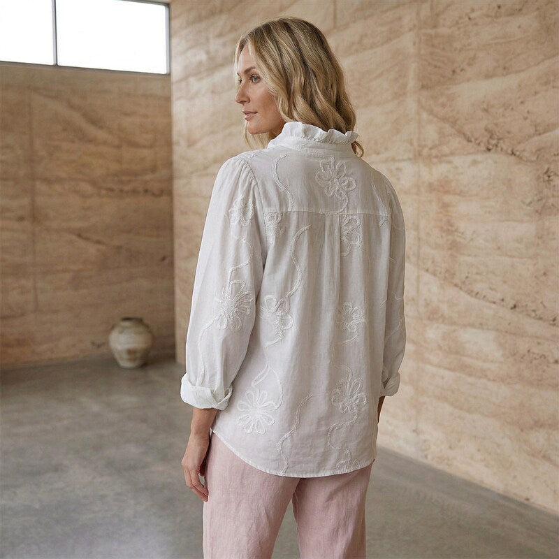 ALBA - Embroidered Blouse