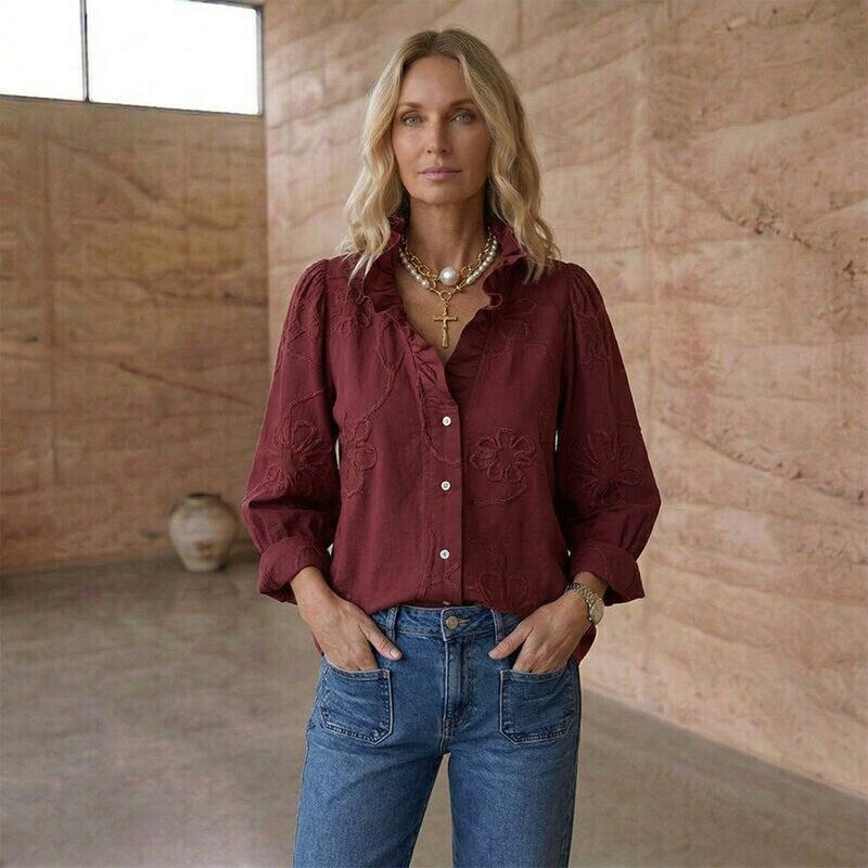 ALBA - Embroidered Blouse