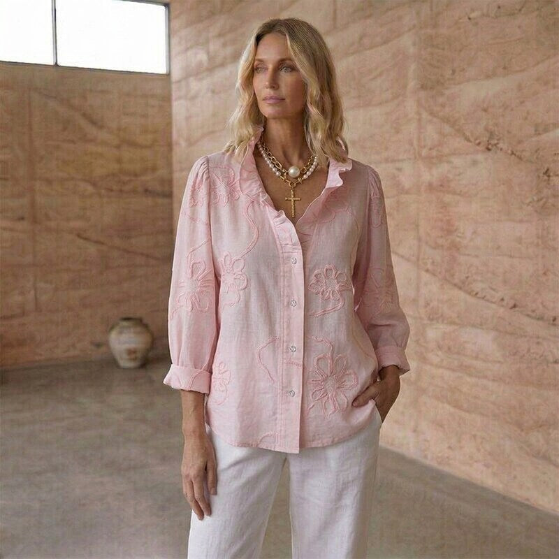 ALBA - Embroidered Blouse