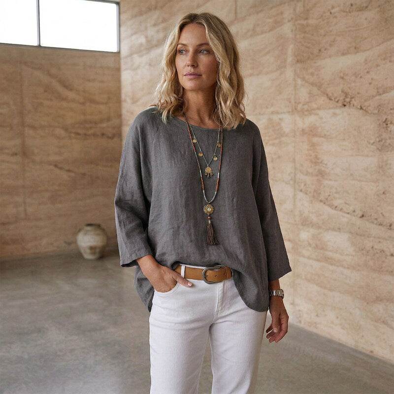 IRIS - Relaxed Cotton Tunic