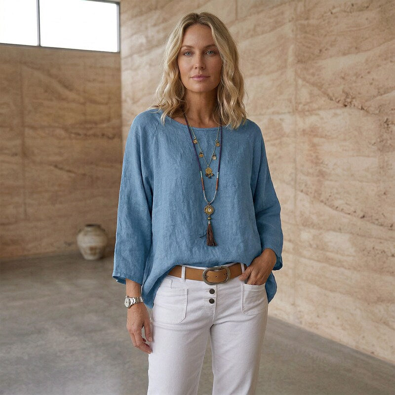 IRIS - Relaxed Cotton Tunic